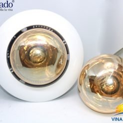 Đèn sưởi nhà tắm âm trần 1 bóng mặt tròn Navado NAV6010